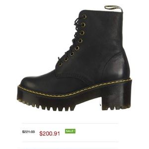 Black Lace-Up Women's Boots